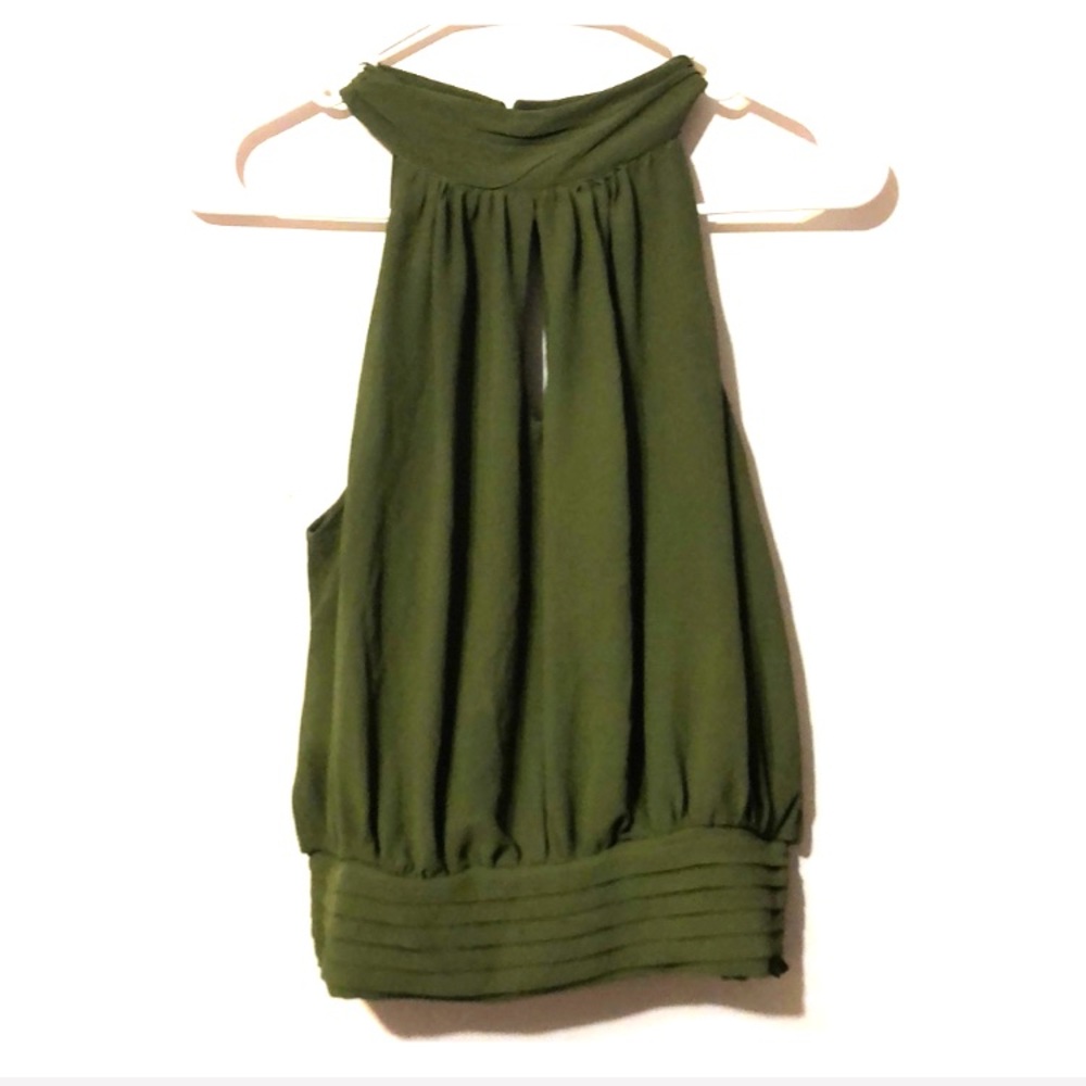 Olive blouse